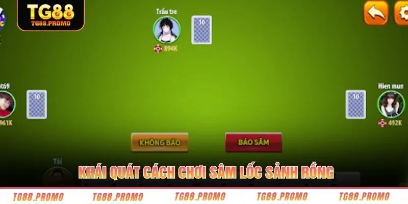 Khái quát cách chơi Sâm Lốc sảnh Rồng