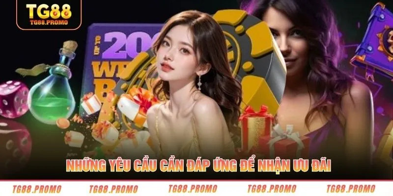 Những yêu cầu cần đáp ứng để nhận ưu đãi